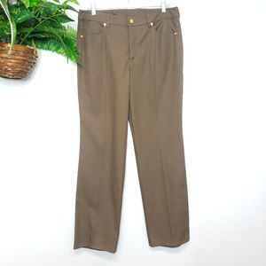 Escada Tessa Trouser in Oak Size 40